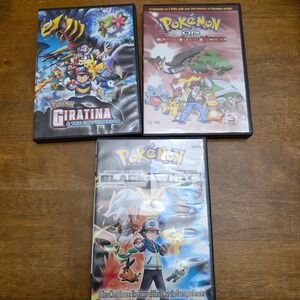 Pokemon Movie Giratina & Sky Warrior DP‎ Sinnoh League Victors Black White DVD
